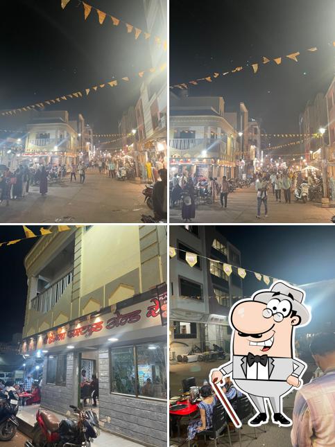 The exterior of Krishna Dining house