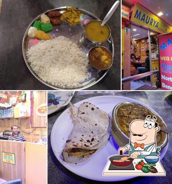 Chicken curry at Maurya Restaurant