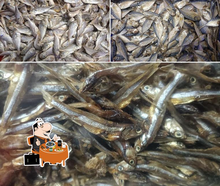 Mussels at AS(Anil Shams).Dry Fish shop,unakkameen kada Enath