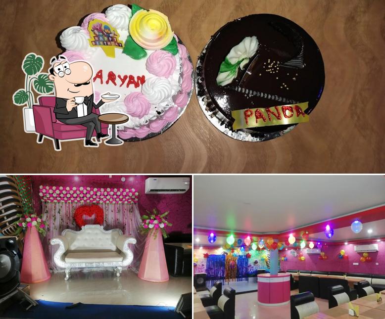 This is the photo depicting interior and cake at PARADISE RESORT