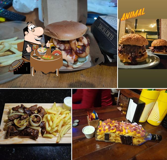 Platos en Tonel Rústico Bar