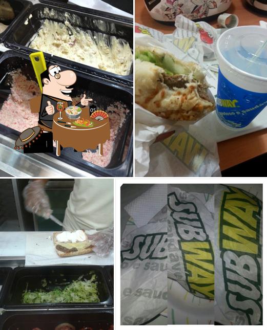 Comida em Subway