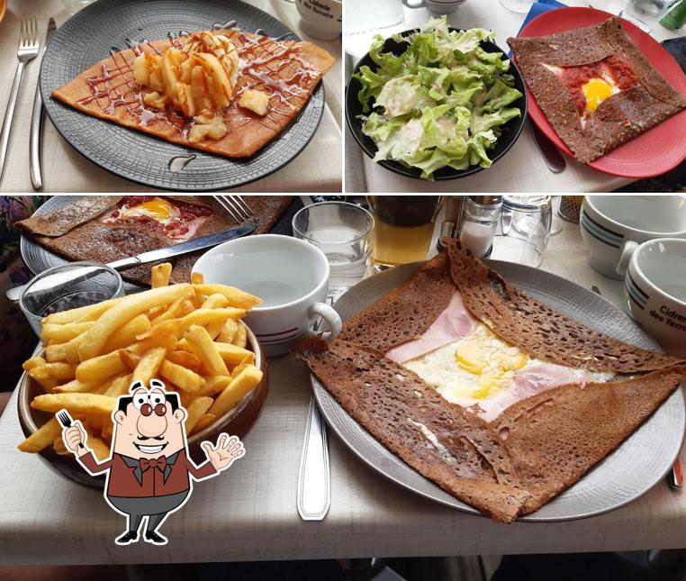 Nourriture à Crêperie la Source - Tharon Plage