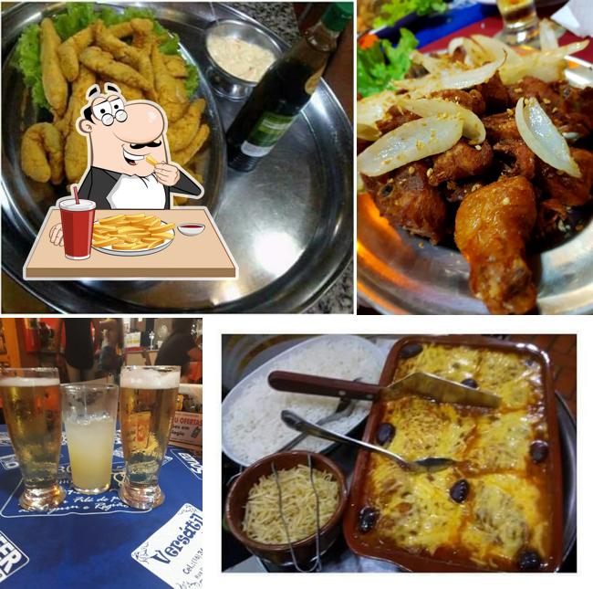 Batata frita em Lobos Bar e Peixaria