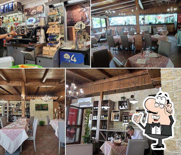 Gli interni di Saporificio Osteria Contemporanea