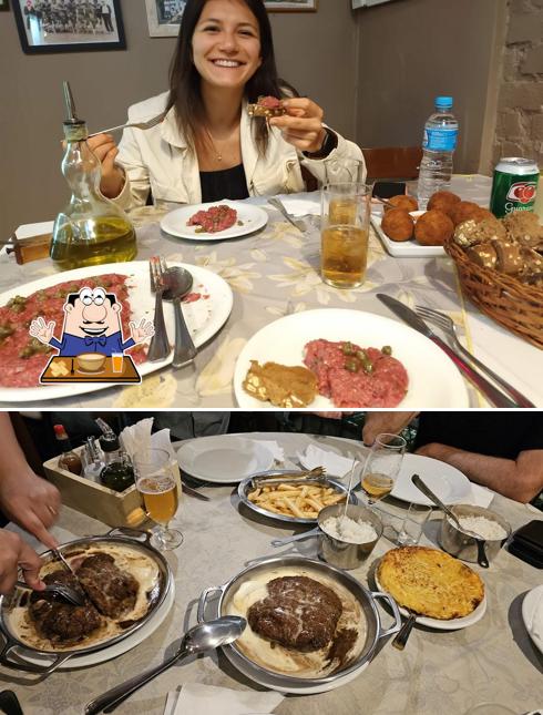 Platos en Tartare Restaurante