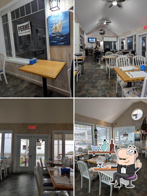 L'intérieur de La Capitainerie des 2 sœurs