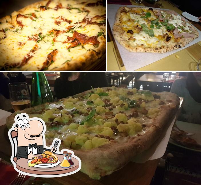 Choisissez de nombreux genres de pizzas