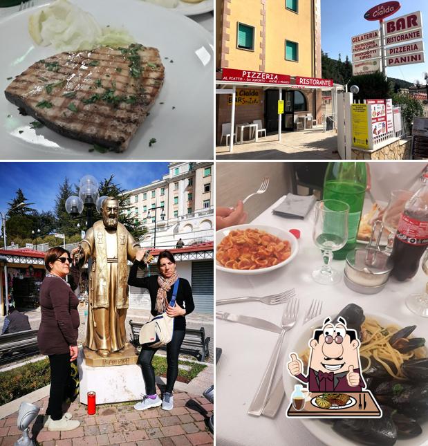 La Cialda Bar Ristorante Pizzeria propone pasti a base di carne