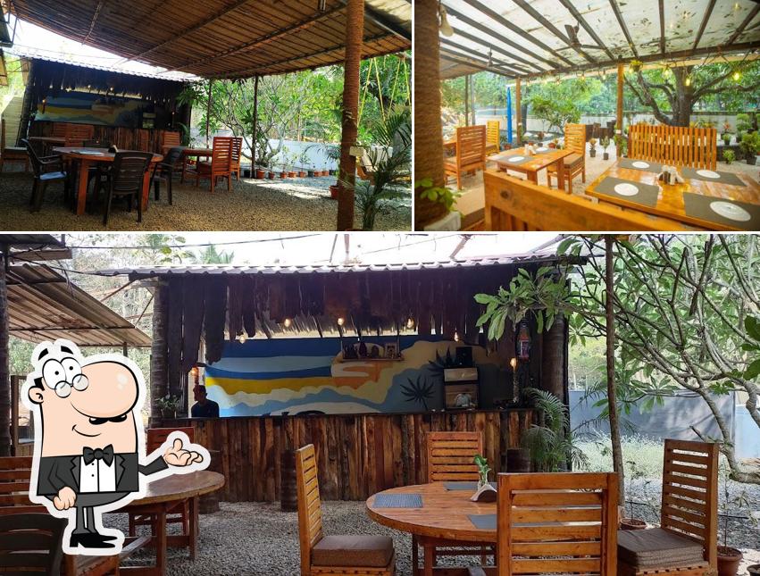 Take a seat at one of the tables at SAMUDRA MANTHAN