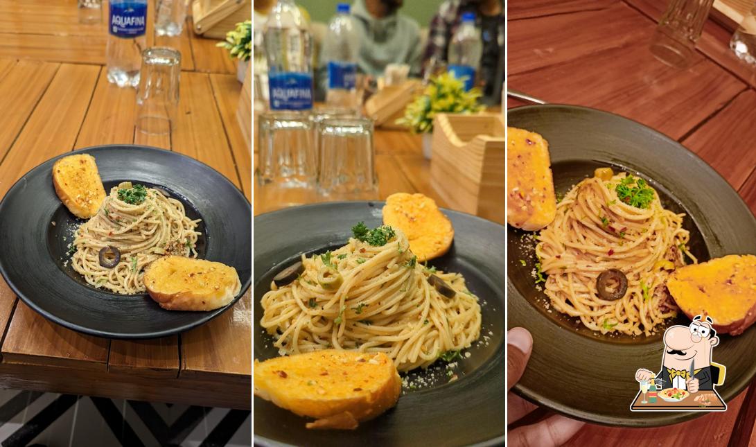 Spaghetti at The Lazy Leaf