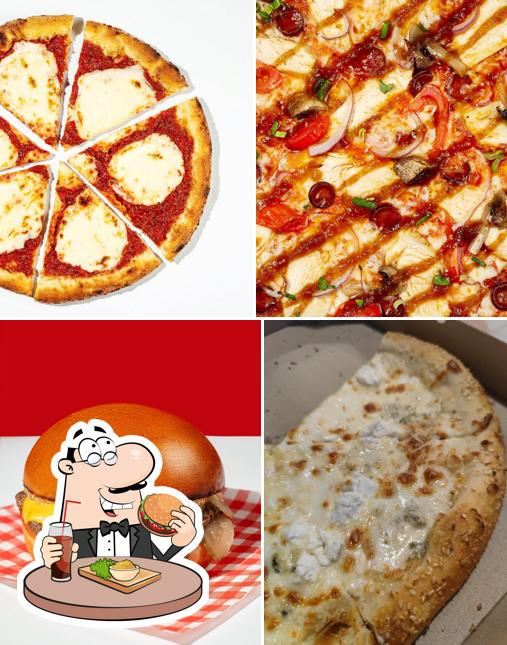 Hamburger à Monapoli Pizza