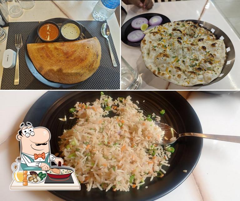 Fried rice at Ahara Vedh