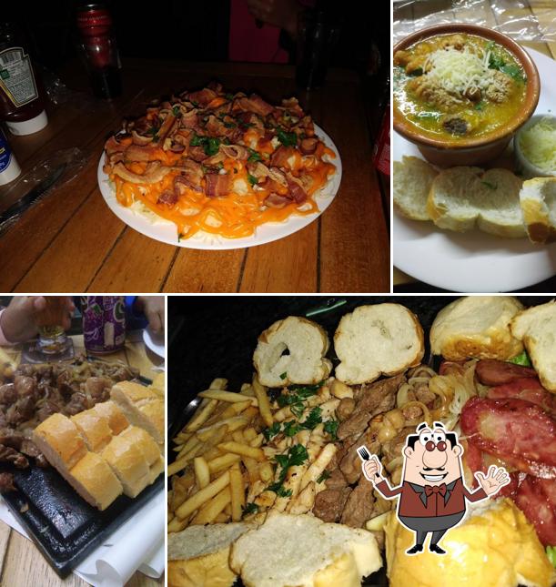Comida em Wood Bar
