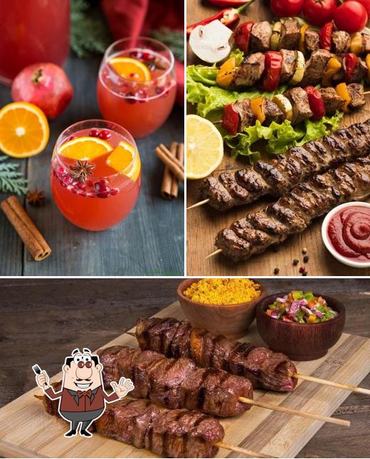 Platos en Chiara Grill & Pizzaria