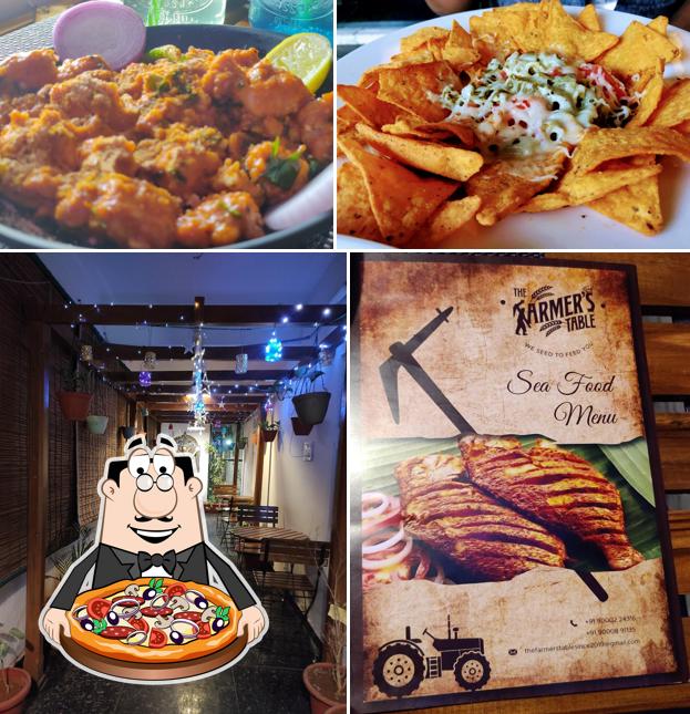 Get pizza at The Farmer's Table Family Restaurant