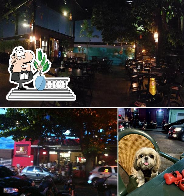 Desfrute da vista do exterior Moronguetá