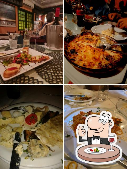 Platos en Cantina Italiana