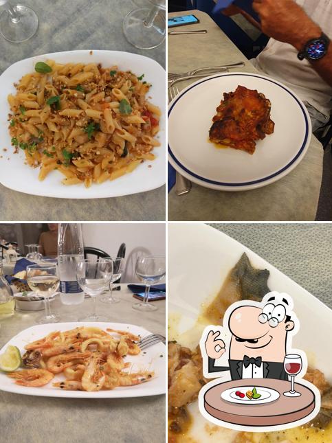 Cibo al Il gabbiano azzurro