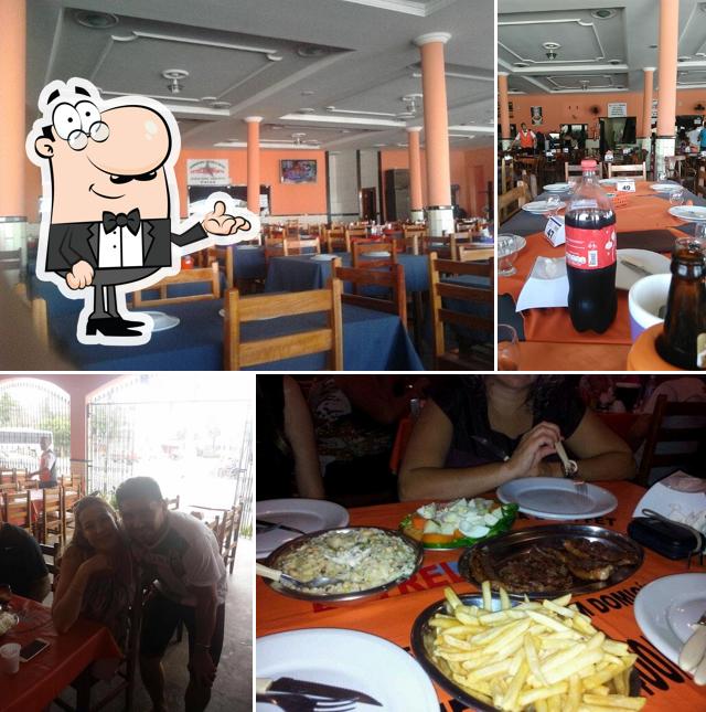 Veja imagens do interior do Churrascaria e Pizzaria Estrela do Norte