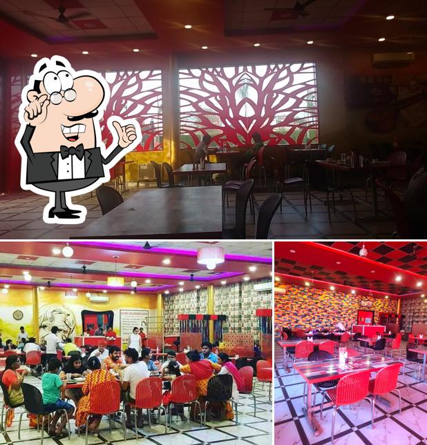 The interior of THE KALAM RESTAURANT