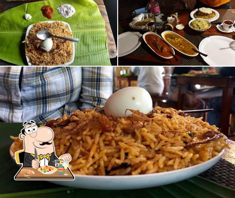 Food at Chimney Restaurant