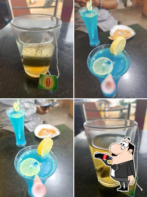 Try a drink from the menu