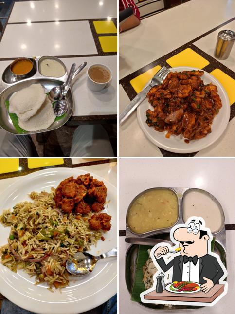 Meals at Shree Udupi Vaibhava