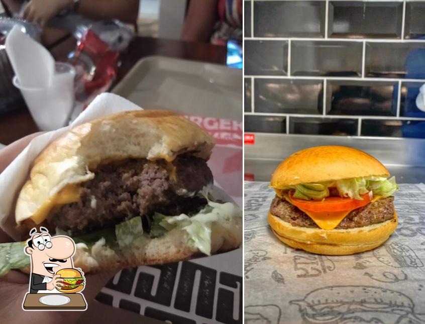 Hambúrguer em Burger Chicken - Fátima
