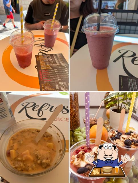 Mousse au chocolat à Refresh juice bar