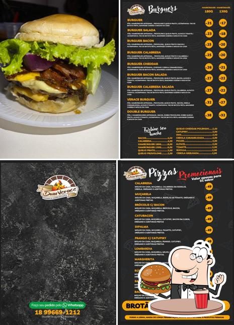 Pizzaria e Hamburgueria Dom Verace - Gastronomia artesanal, pizzas forno a lenha, massa longa fermentação, molho natural