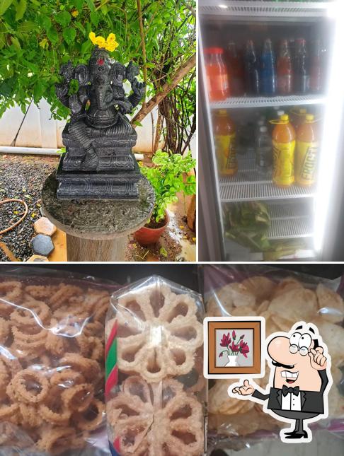 The restaurant's interior and exterior