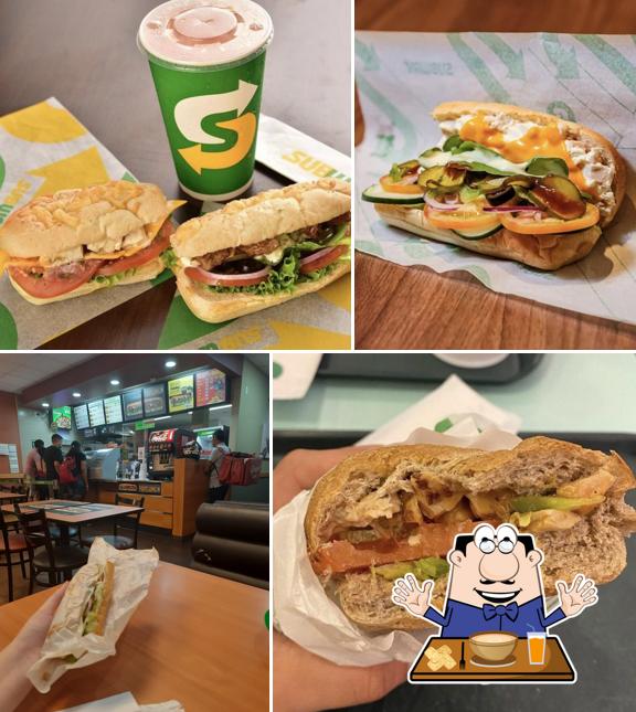 Platos en Subway