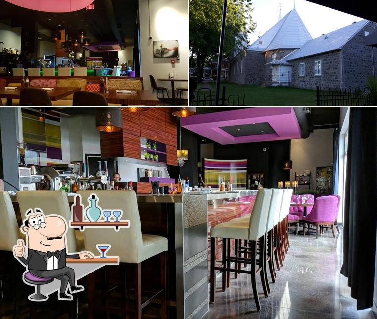 Voici la photo indiquant la intérieur et extérieur sur Restaurant La Piazzetta