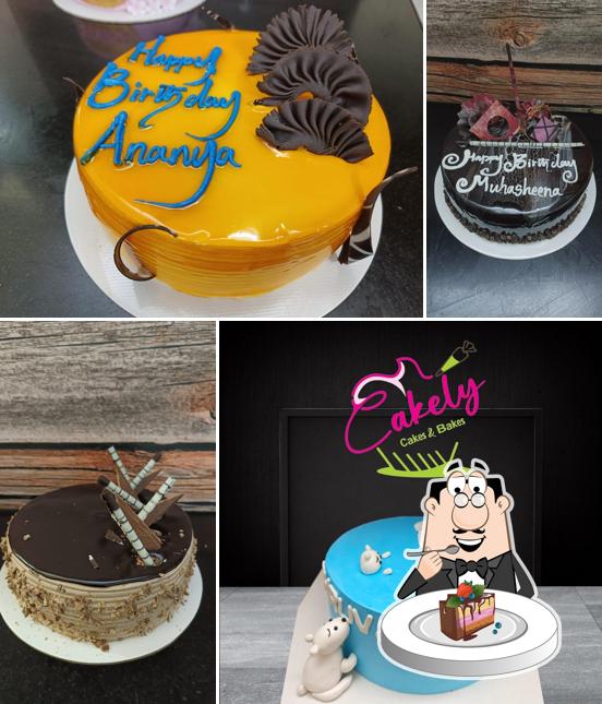 Chocolate cake at CAKELY CAKES AND BAKES