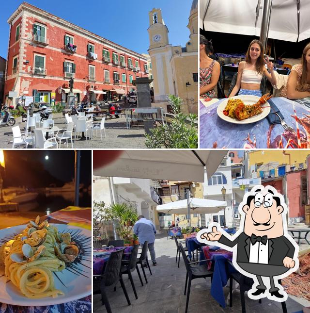 Gli interni di Ristorante da Maria alla Corricella