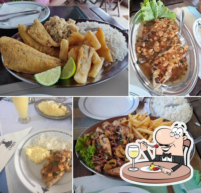 Comida em Restaurante Chafariz