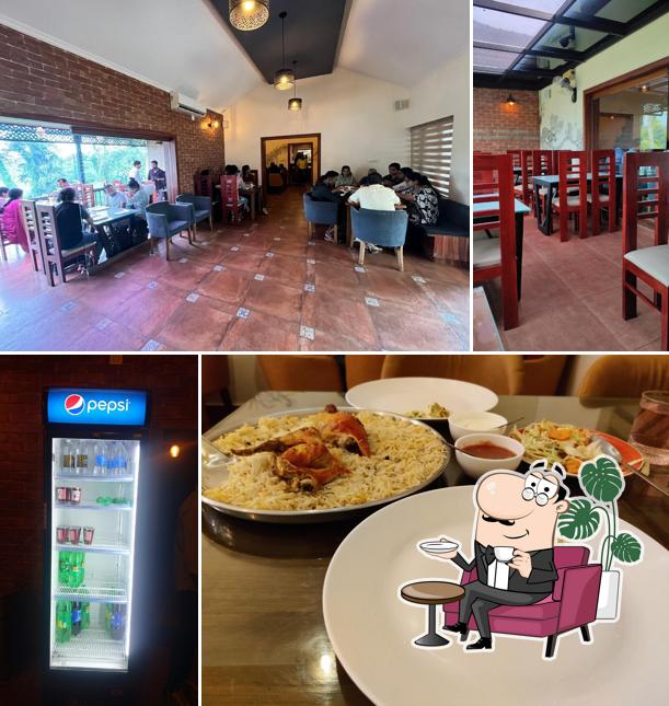 The interior of AL RAZI RESTAURANT,KUZHIMANDHI KOTTAYAM