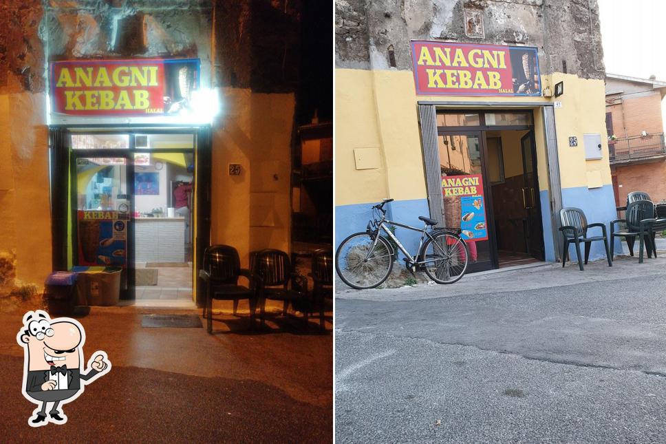 Gli interni di Anagni Kebab