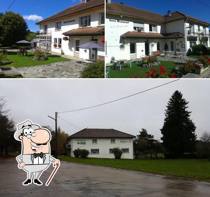 Jetez un coup d’œil à quoi ressemble Hotel Restaurant de la Promenade à l'extérieur