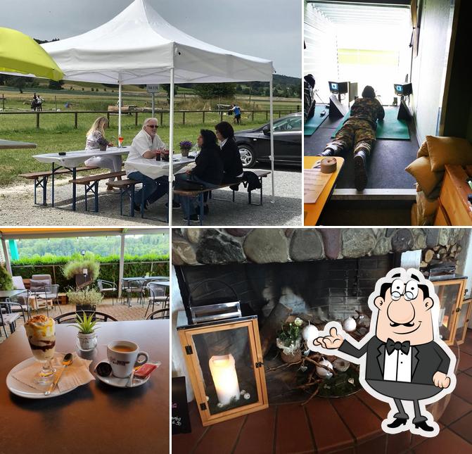 Gli interni di Schützenhaus Werlen