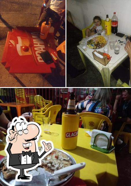 O interior do Beer Lanches