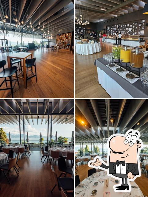 Gli interni di Restaurant du Musée Olympique (TOM Café)