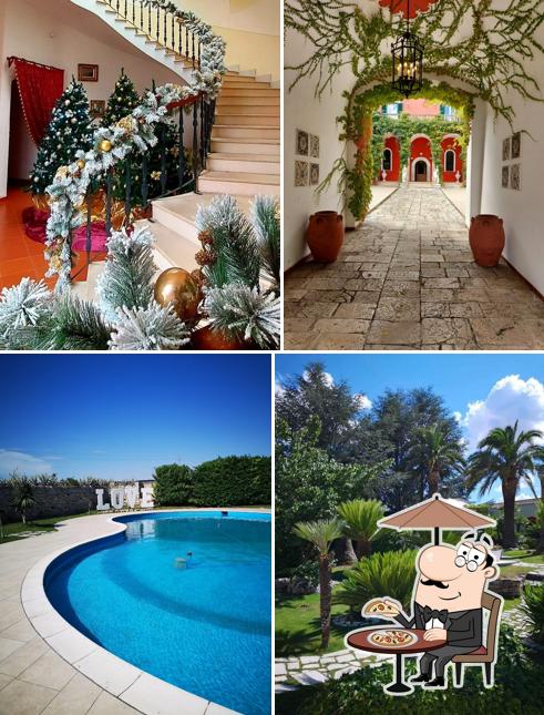 Puoi goderti l'aria fresca dal dehors di Villa Torrequadra già Conti Rogadeo