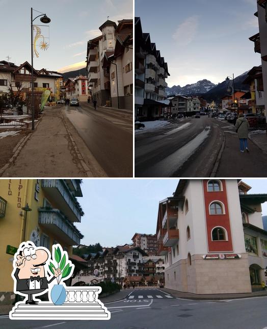 Gli esterni di RISTORANTE PIZZERIA CAMPO BASE