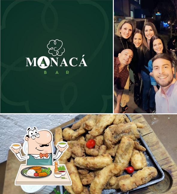 Batatas fritas em Manacá Bar