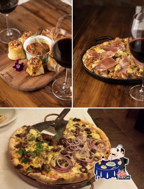 Sashimi em Pizza Entre Vinhos