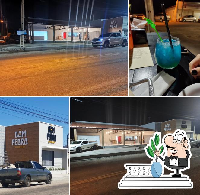 O exterior do Dom Pedro Gastrobar