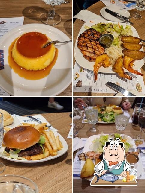 Saumon grillé à Au Vieux Duluth