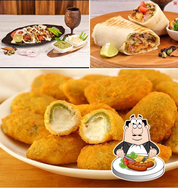 Food at Shasha shandaar shawarma,West Marredpally